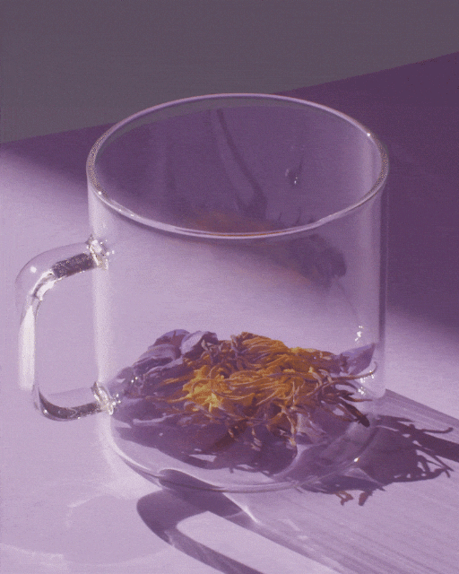 The Qi Blue Lotus tea
